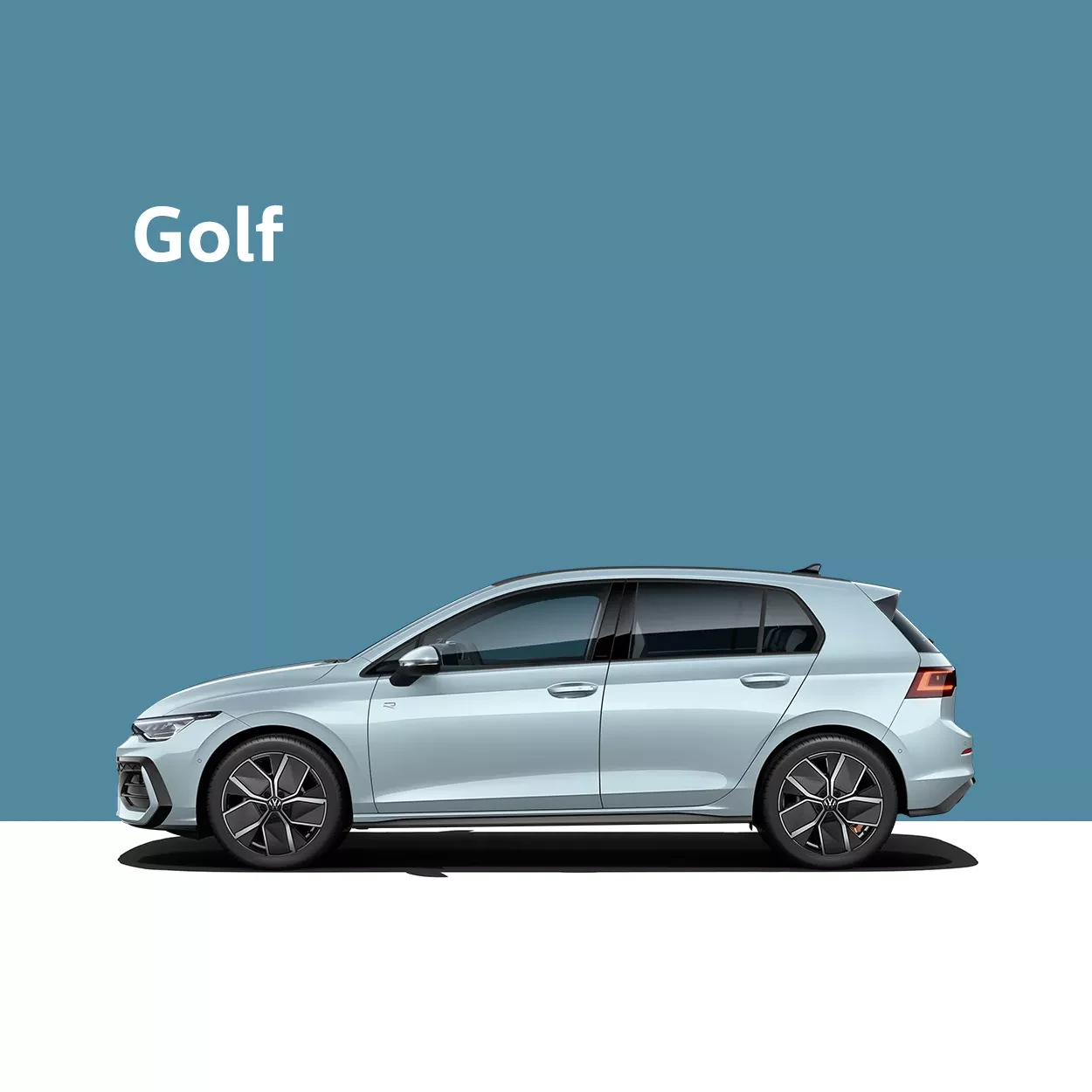 車種名入りのVolkswagen Golf