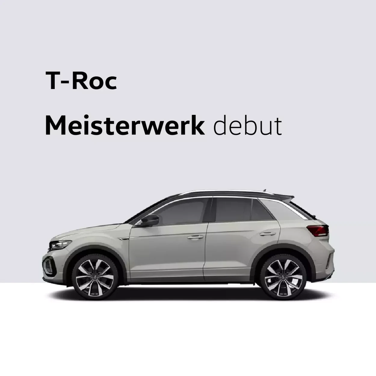 車種名入りのVolkswagen T-Roc